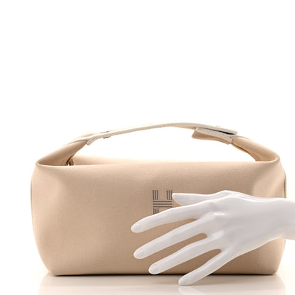 Hermes Canvas Large Bride-A-Brac Pouch Natural 2 of 9