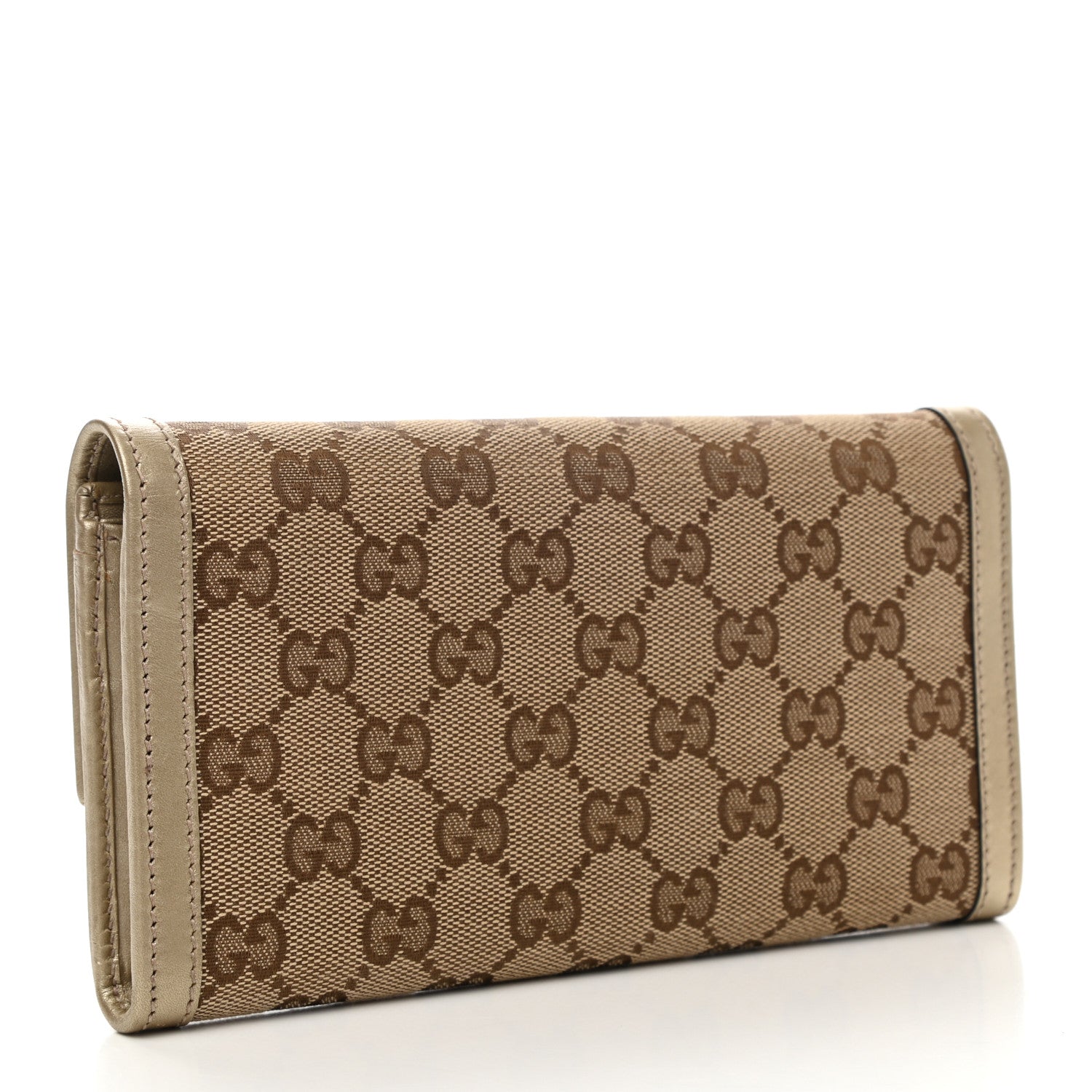 Gucci Monogram Sukey Continental Wallet Champagne 3 of 7