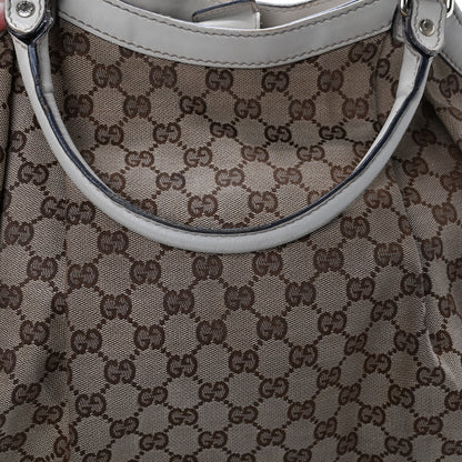 Gucci Monogram Large Sukey Tote Off White 13 of 15