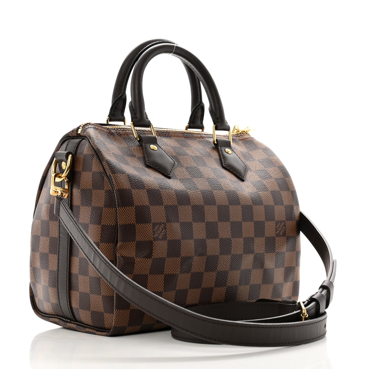 Damier Ebene Speedy Bandouliere 25