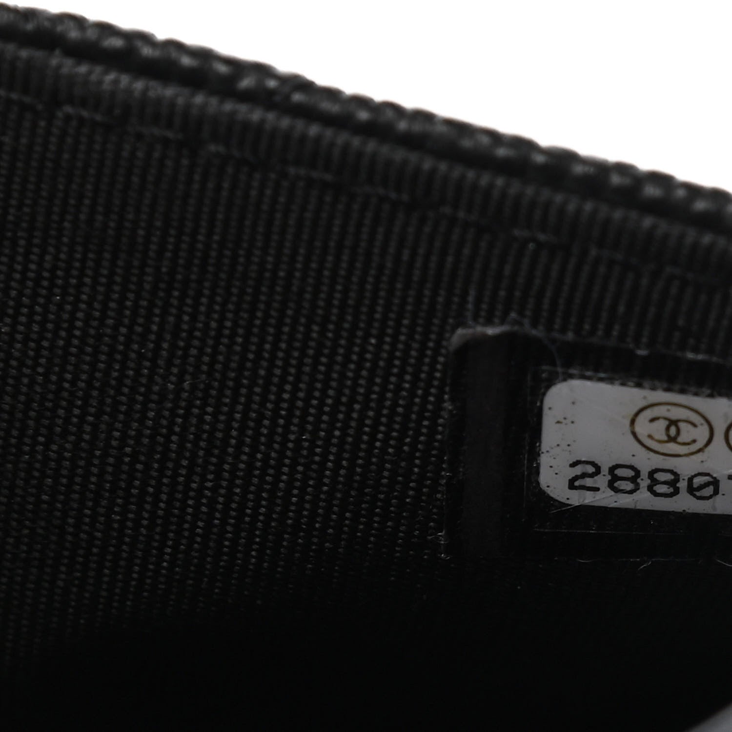 Chanel Caviar Quilted CC Filigree Wallet On Chain WOC Black 9 of 14