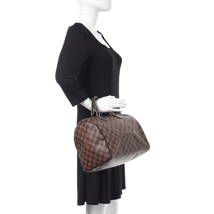 Louis Vuitton Damier Ebene Speedy 30 2 of 12