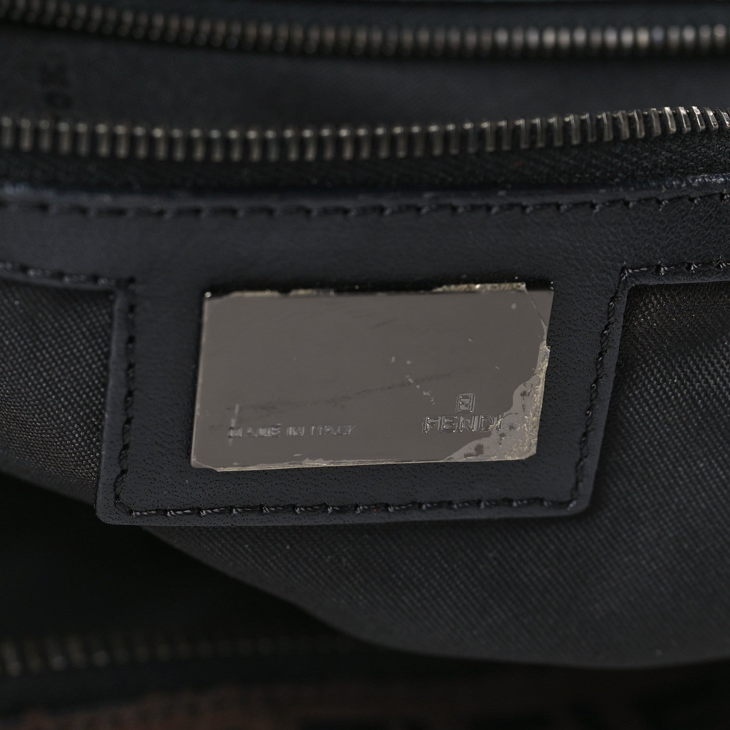 Fendi Zucchino Messenger Bag Tobacco 6 of 8