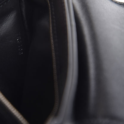 Louis Vuitton Smooth Calfskin Crystal Flowers Capucines BB Black 7 of 8