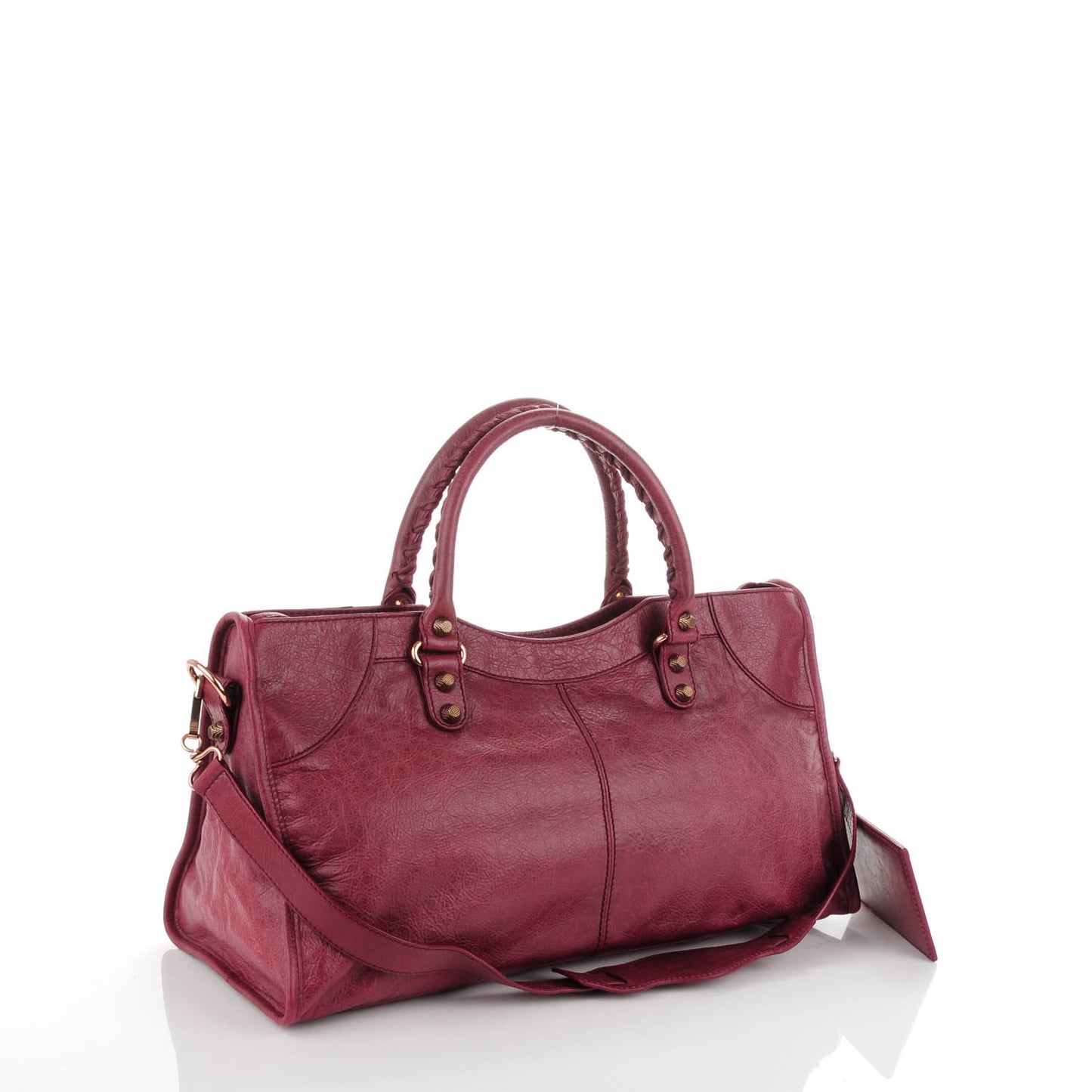 Agneau Giant 12 Rose Gold Hardware Part Time Cassis