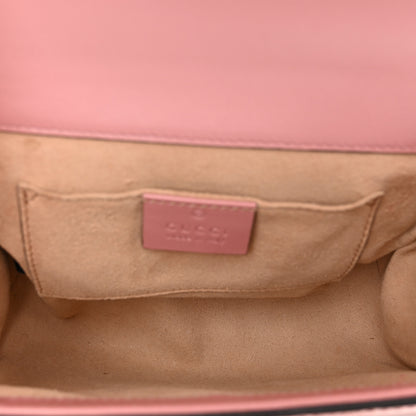 Gucci Guccissima Small Padlock Shoulder Bag Rose Baby Candy 6 of 12