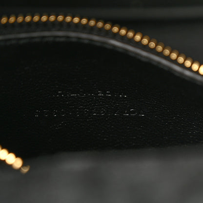 Saint Laurent Smooth Calfskin Small Le 5 A 7 Soft Hobo Black 7 of 11