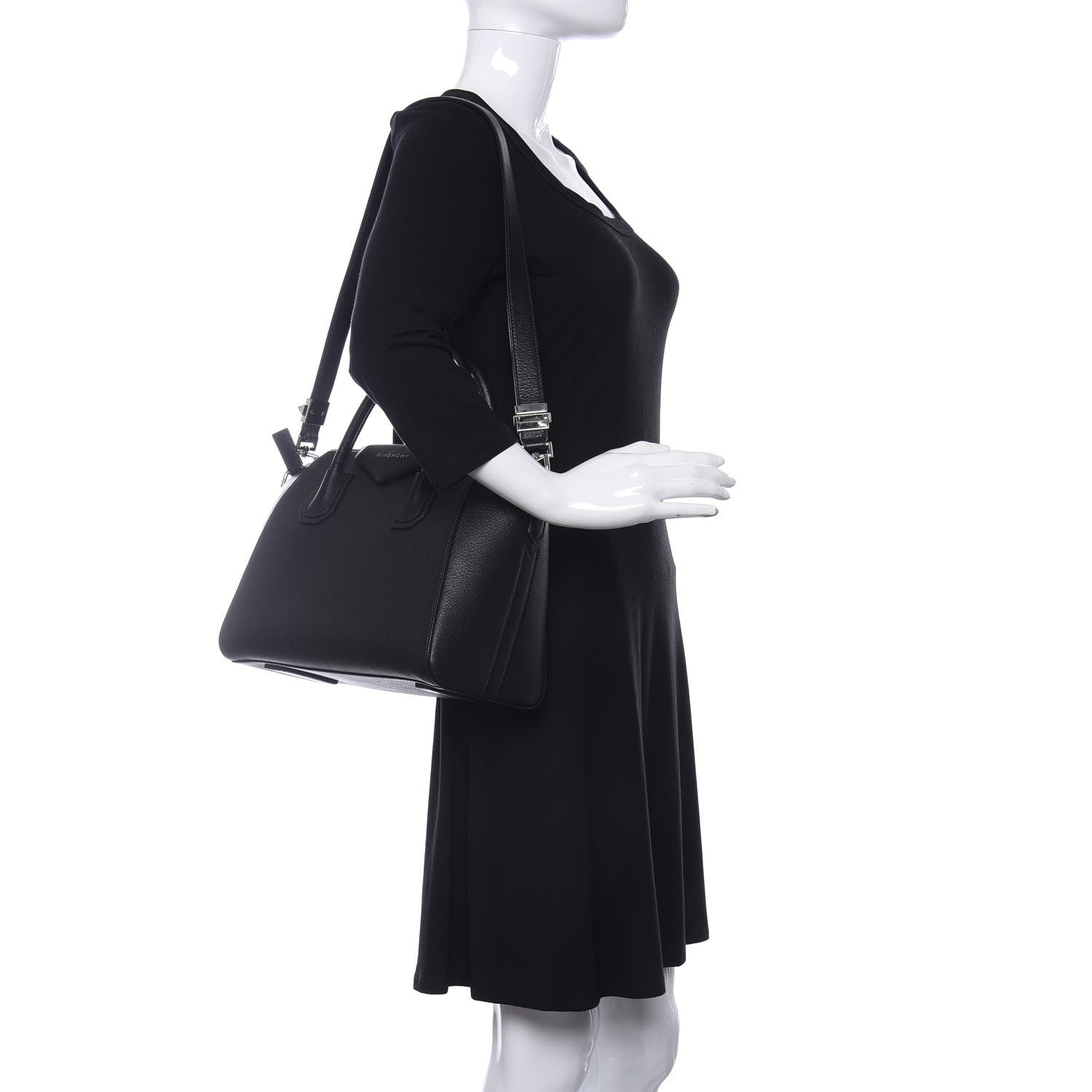 Givenchy Sugar Goatskin Small Antigona Black 2 of 10