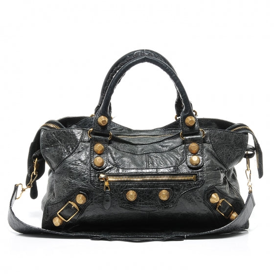 Balenciaga Agneau Giant 21 Gold Hardware Part Time Anthracite 1 of 7