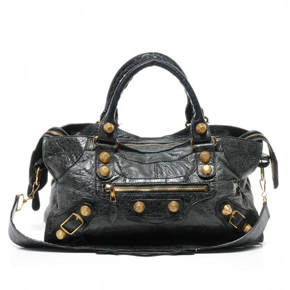 Balenciaga Agneau Giant 21 Gold Hardware Part Time Anthracite 1 of 7