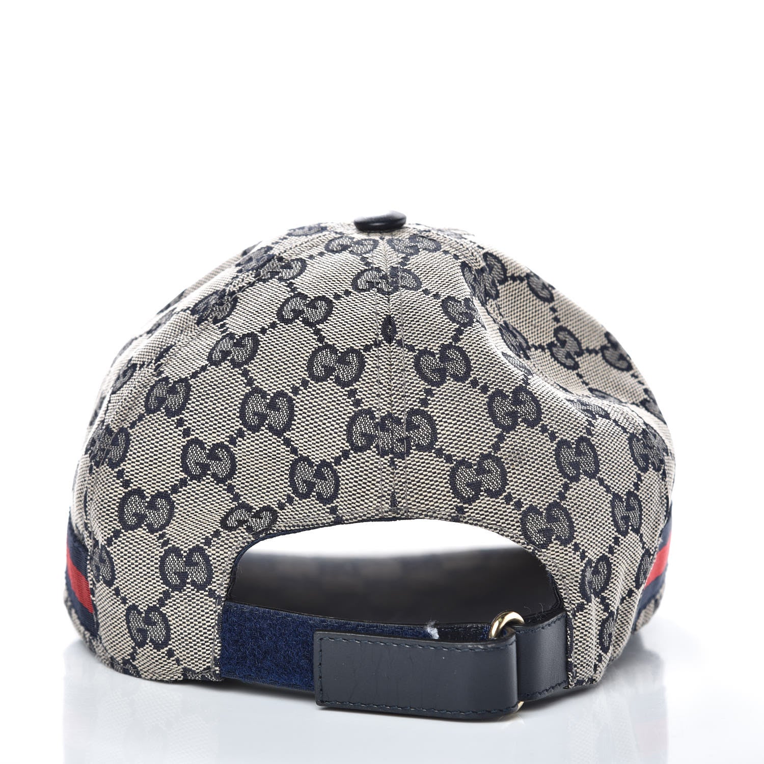 Gucci Monogram Web Baseball Hat M Beige Blue 3 of 7