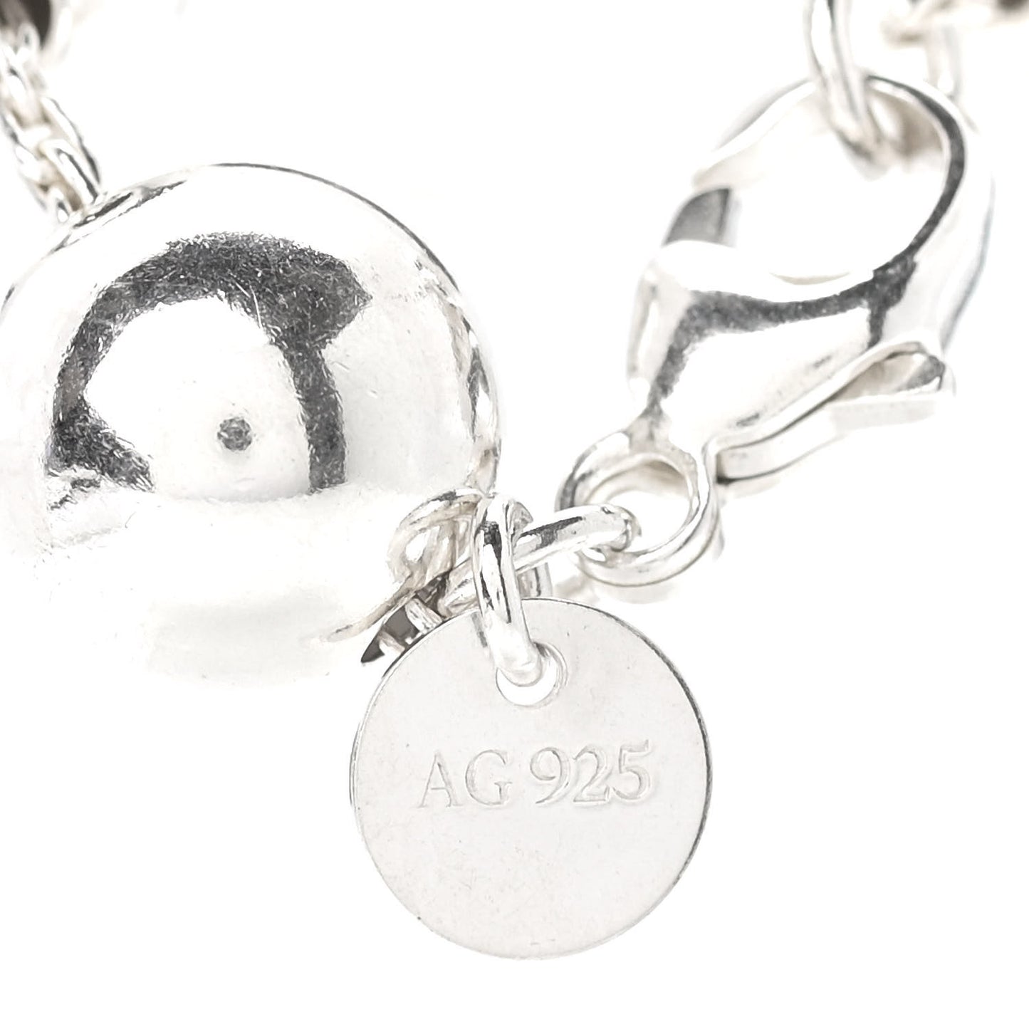 Sterling Silver 10mm HardWear Ball Bracelet
