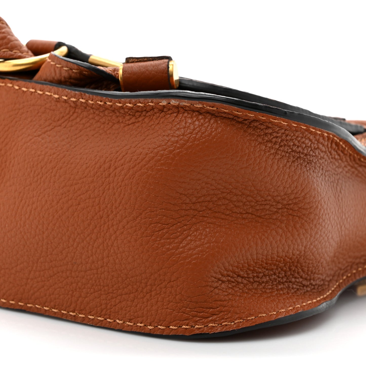 Calfskin Mini Marcie Satchel Tan