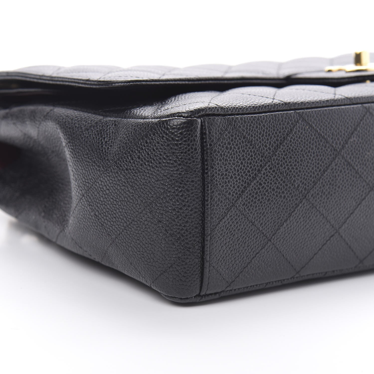 Chanel Caviar Quilted Maxi Double Flap Black 9 of 13