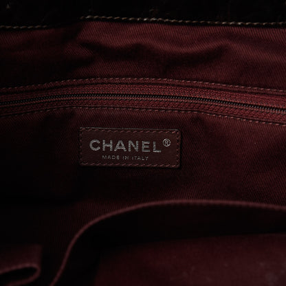 Chanel Iridescent Calfskin Quilted Large In The Mix Tote Brown 8 of 12