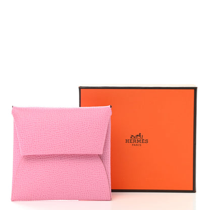 Hermes Epsom Bastia Coin Purse 5P Pink 7 of 7