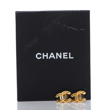 Chanel Metal Obazine CC Earrings Gold 5 of 5
