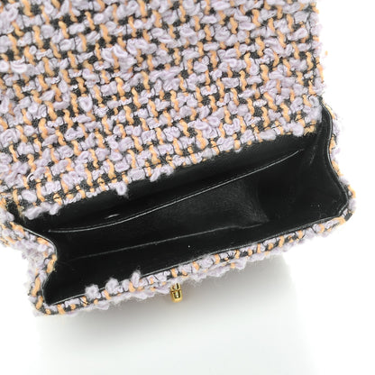 Chanel Tweed Kelly Flap Bag Set Pink 9 of 12