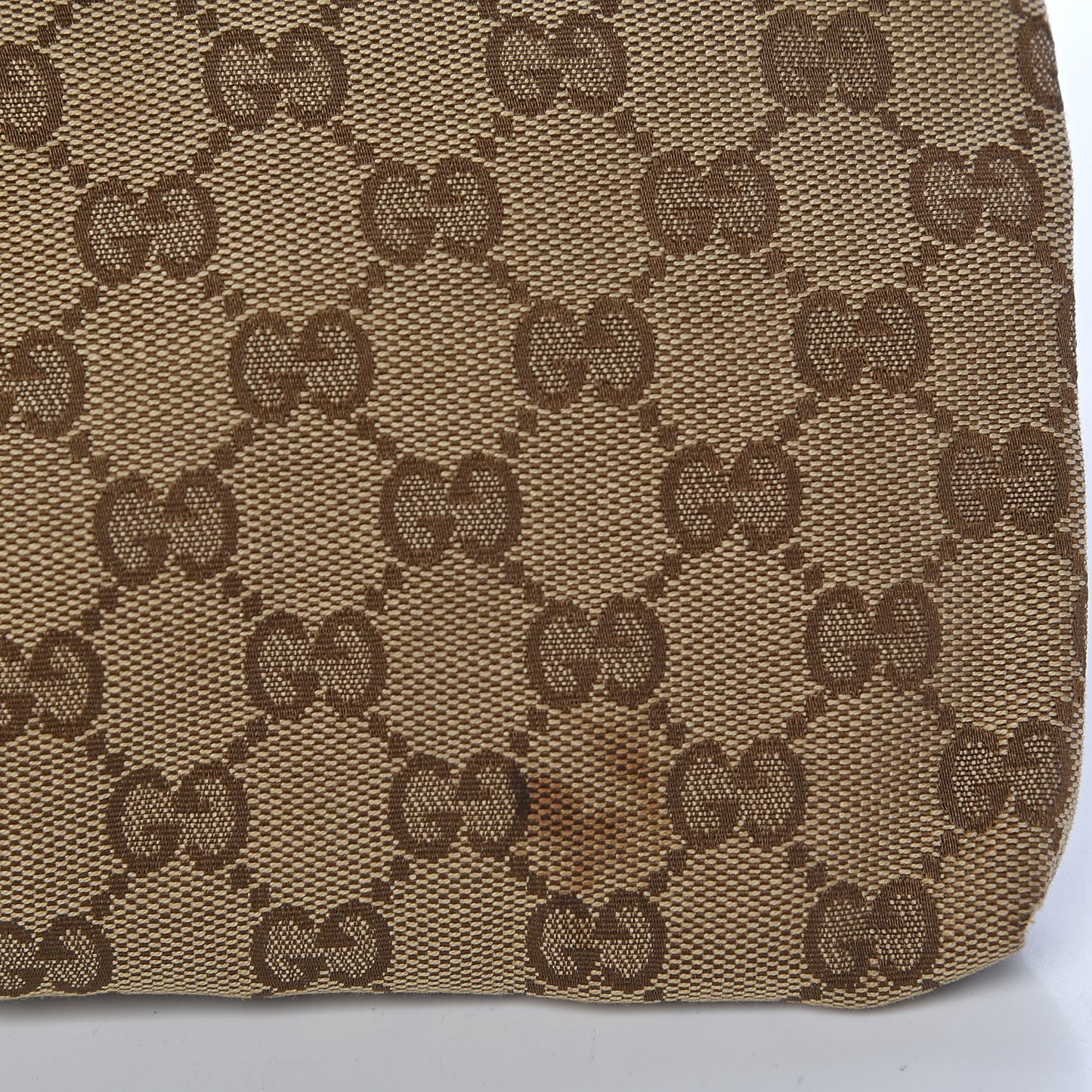 Monogram Web Belt Bag Dark Brown