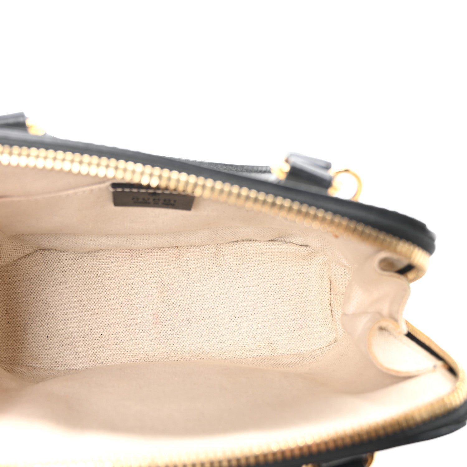 Gucci Boarded Plutone Calfskin Bi-Color Mini Horsebit 1955 Top Handle Bag Mystic White Black 5 of 10