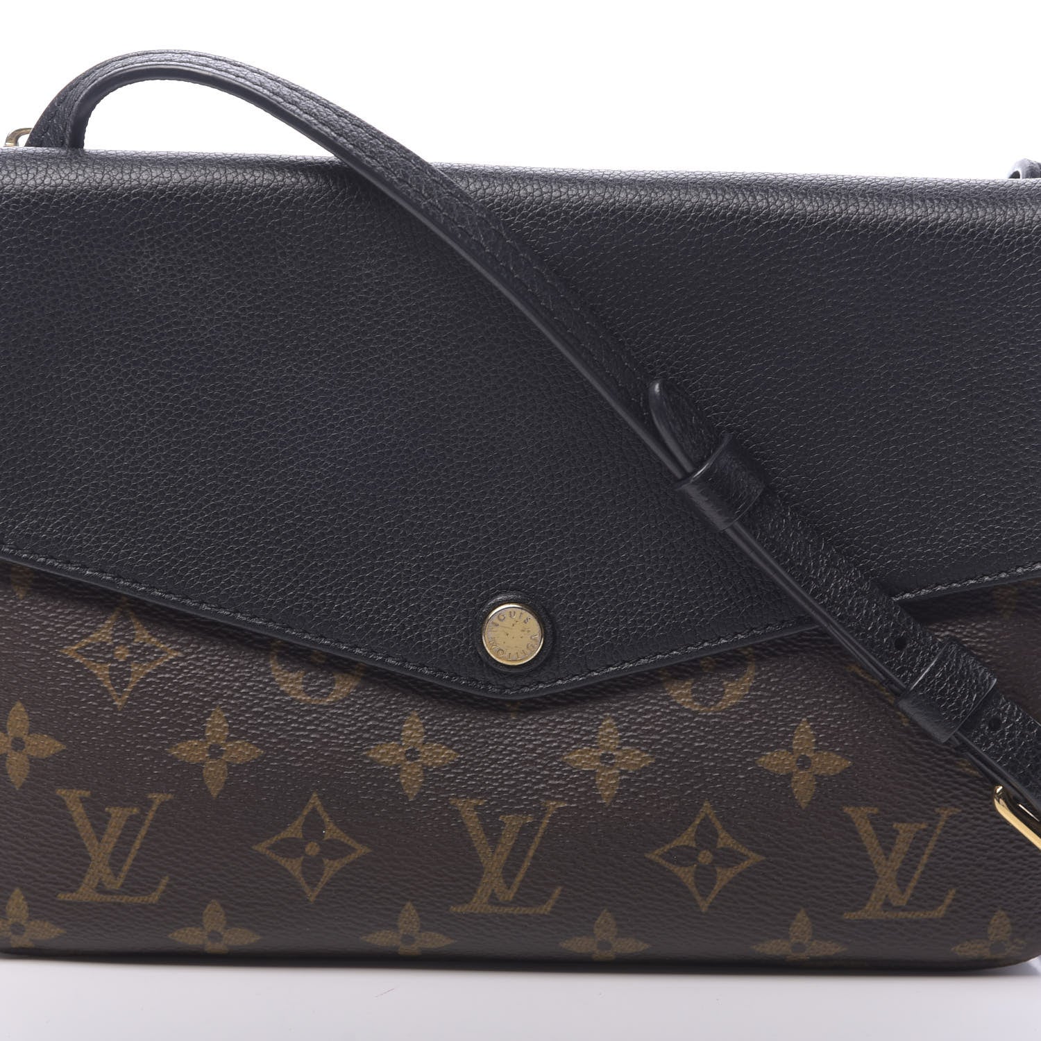 Louis Vuitton Monogram Twice Pochette Black 14 of 14