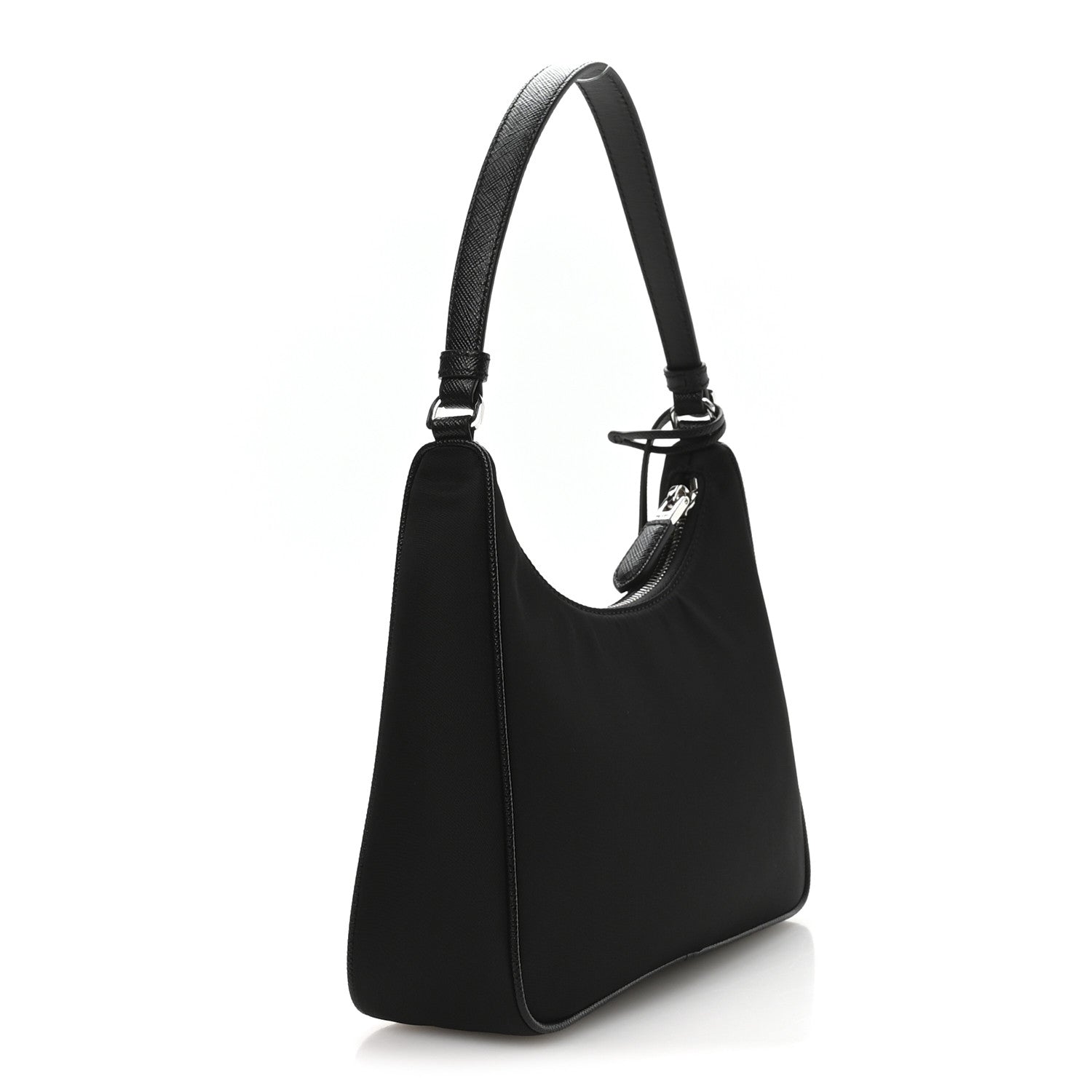 Prada Tessuto Nylon Mini Re-Edition 2000 Bag Black 3 of 10