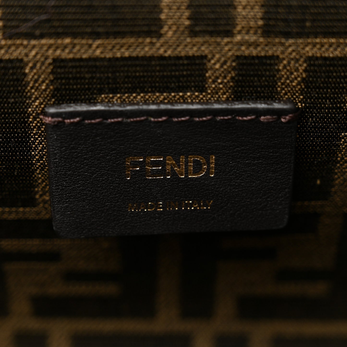 Shiny Nappa Snakeskin Small Fendi First Nuvola Roccia