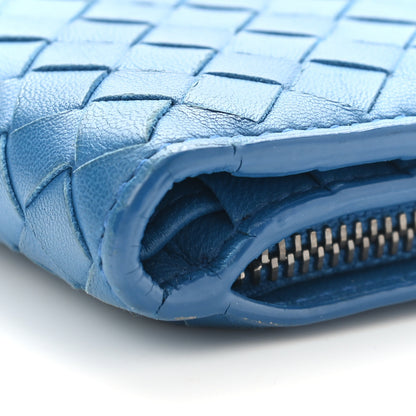 Bottega Veneta Nappa Intrecciato French Flap Wallet Electrique 12 of 13