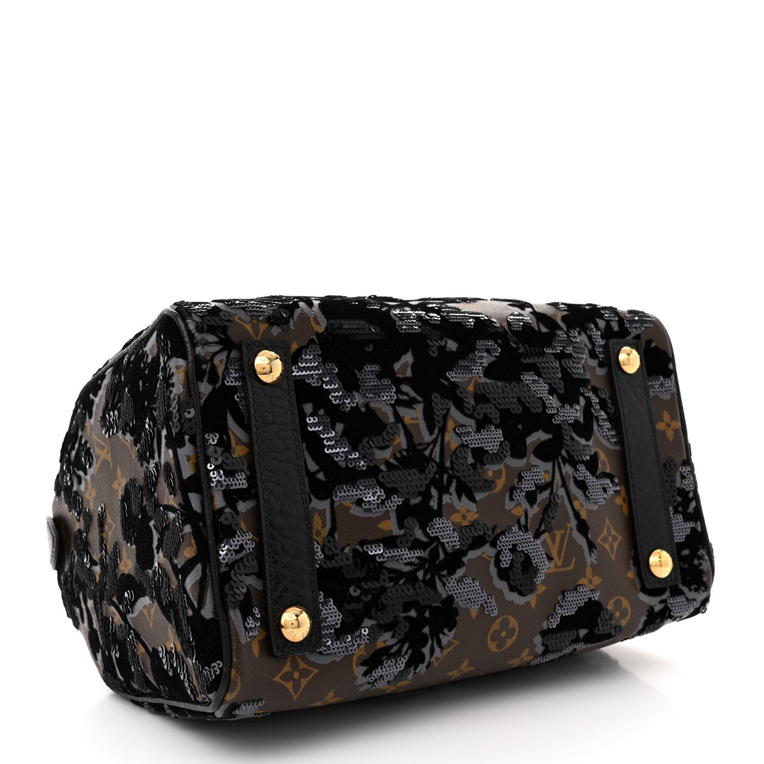 Louis Vuitton Monogram Fleur De Jais Sequins Speedy 30 4 of 14