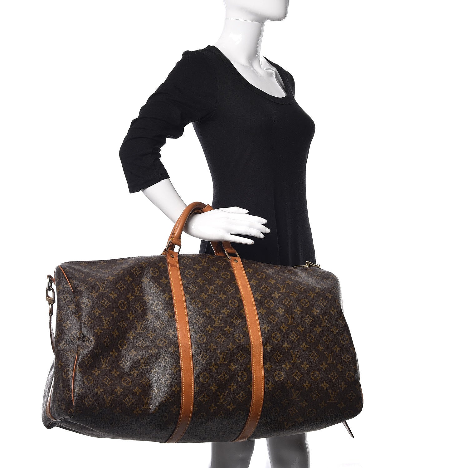 Louis Vuitton Monogram Keepall Bandouliere 60 2 of 19