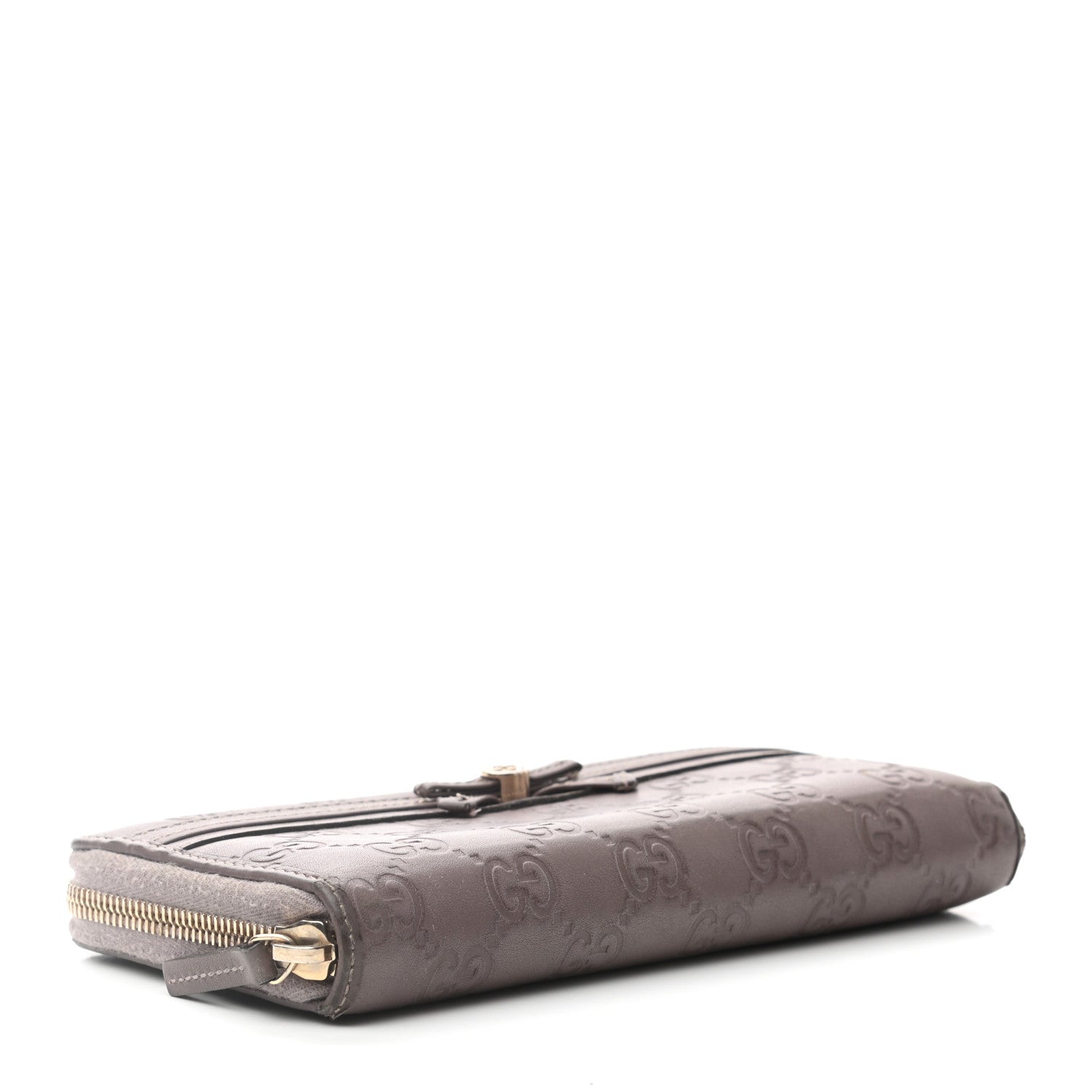 Gucci Guccissima Princy Zip Around Wallet Purple 4 of 12