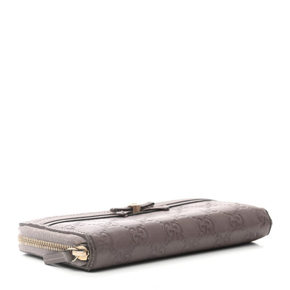 Gucci Guccissima Princy Zip Around Wallet Purple 4 of 12