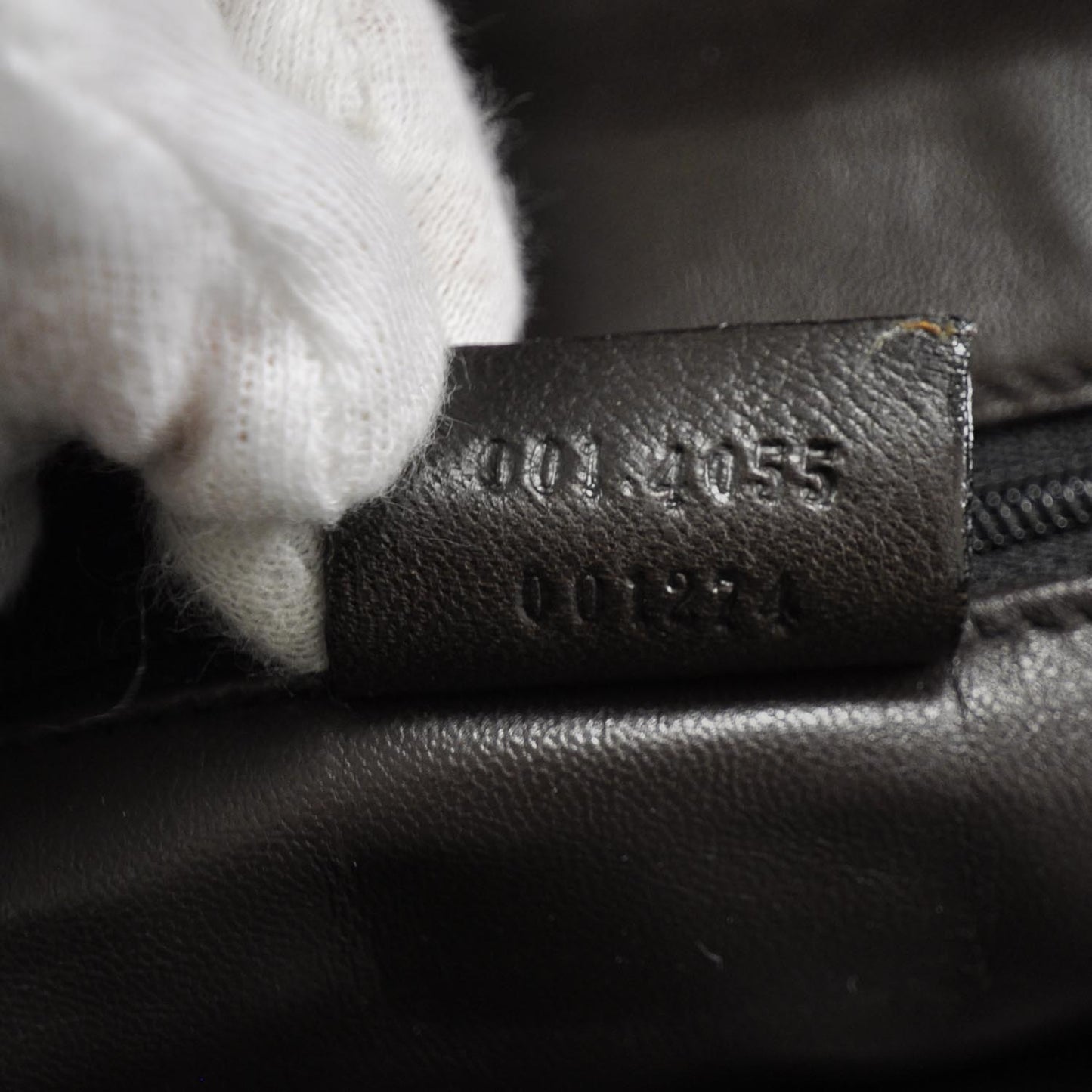 Python Bamboo Top Handle Bag