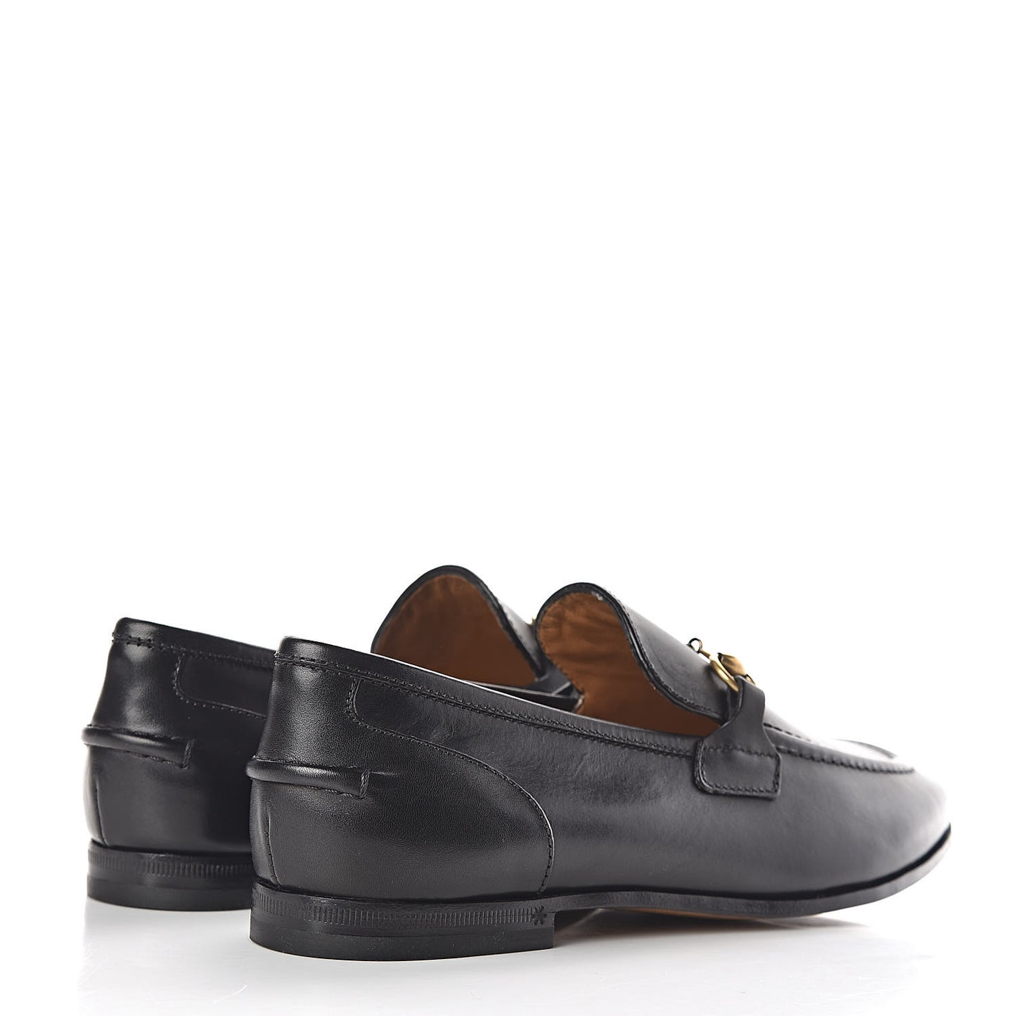 Calfskin Womens Jordaan Loafers 37.5 Black