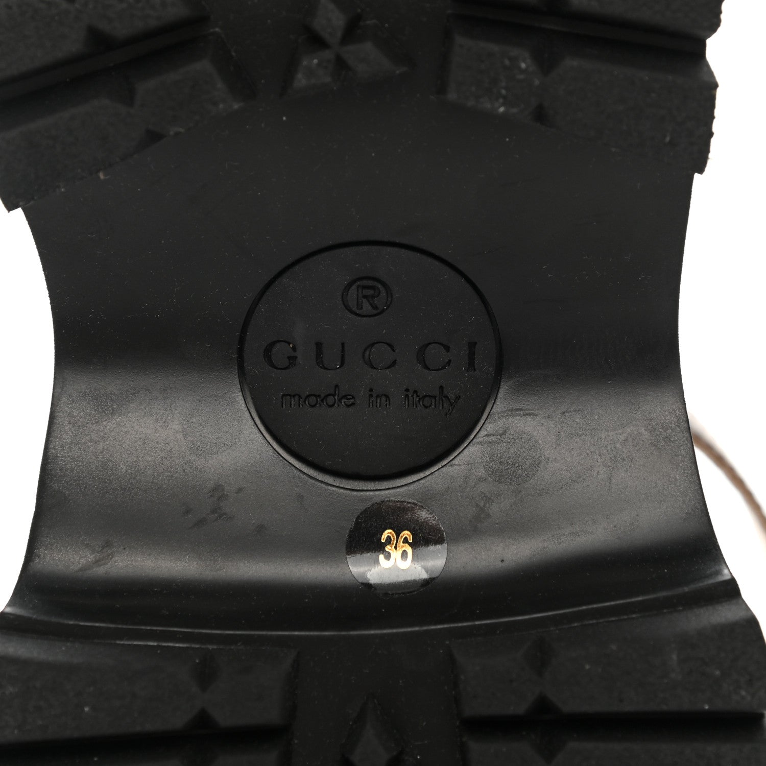 Gucci Cordovan Lux Womens Horsebit Mid-Heel Sandals 36 Black 6 of 7