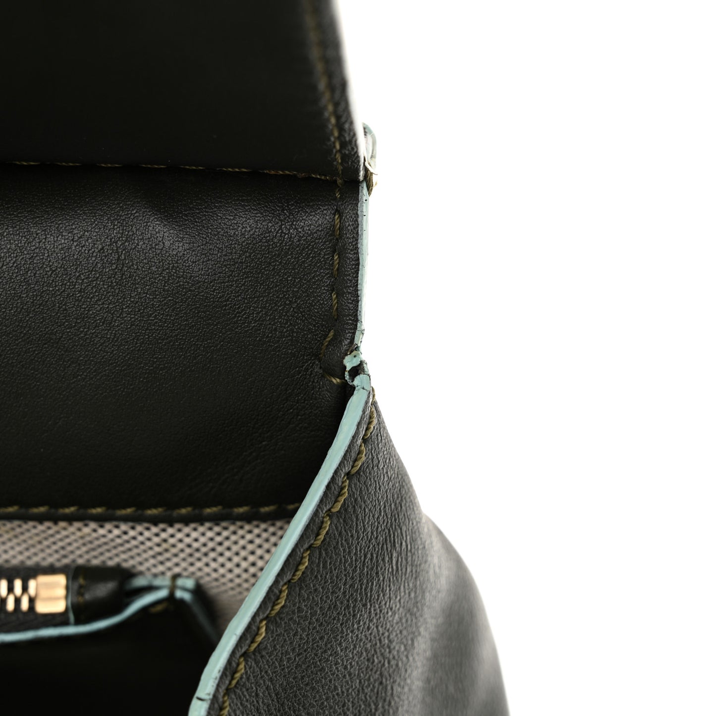 Calfskin Medium Palazzo Empire Bag Army