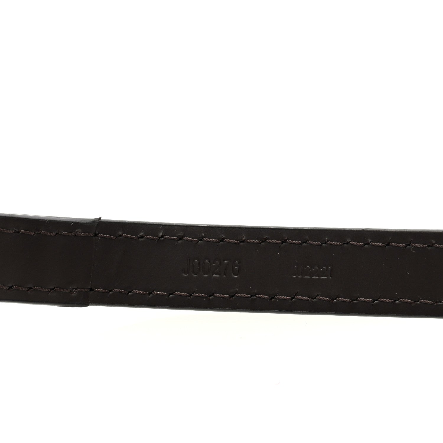 Louis Vuitton Calfskin 16mm Adjustable Shoulder Strap Brown 3 of 3