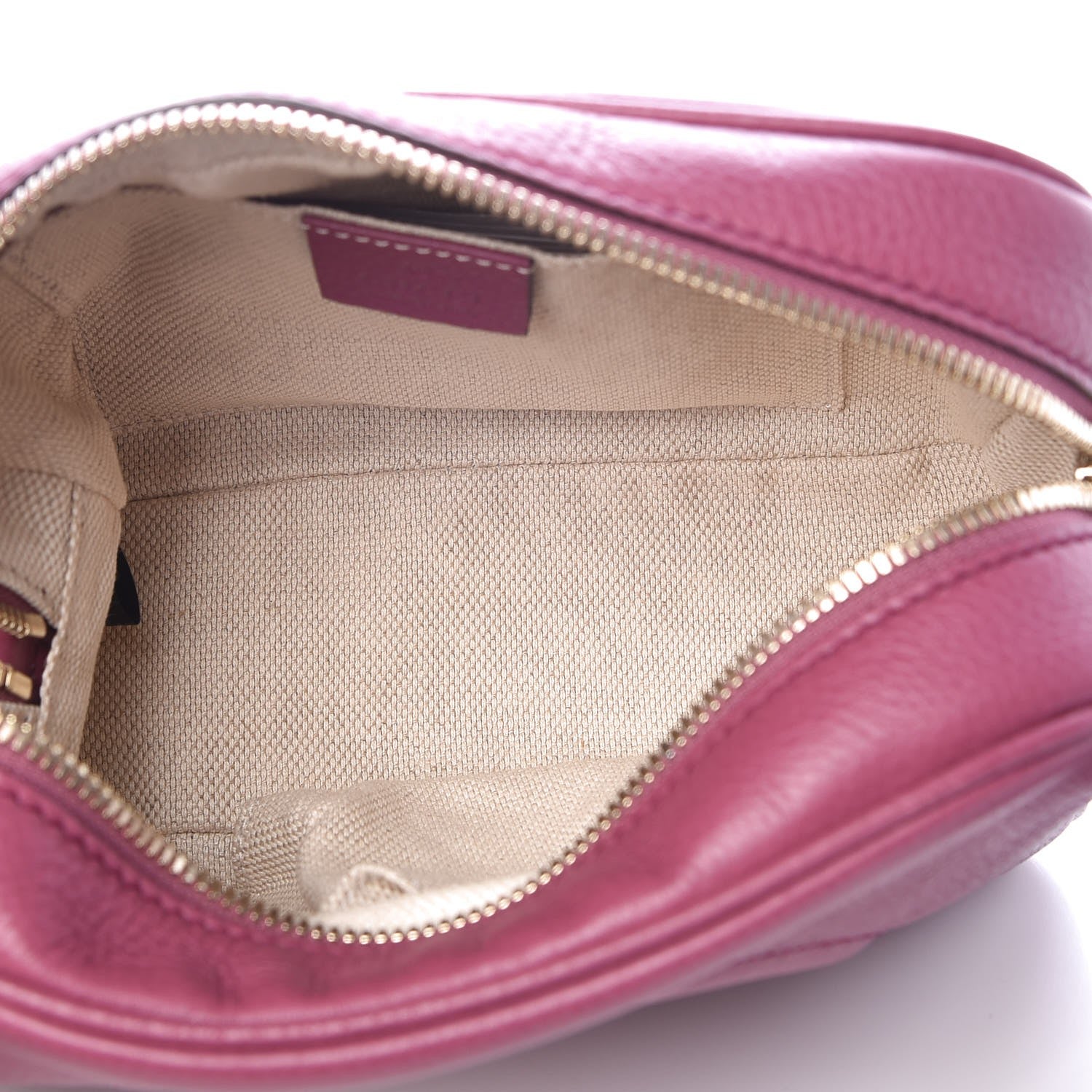 Gucci Pebbled Calfskin Small Soho Disco Bag Peonia Flower 5 of 7