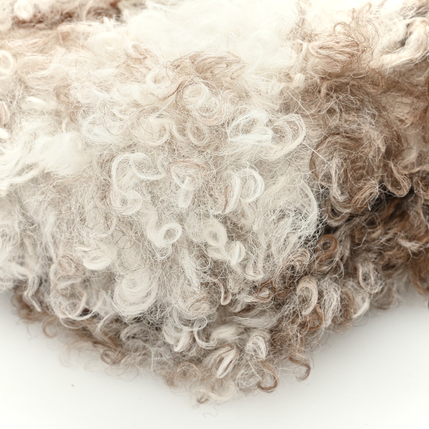 Shearling Small GG Marmont Shoulder Bag White Beige