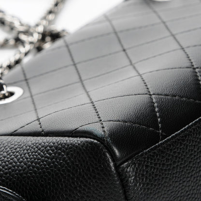 Chanel Caviar Calfskin Quilted Magnetic Shoulder Bag Black 11 of 12