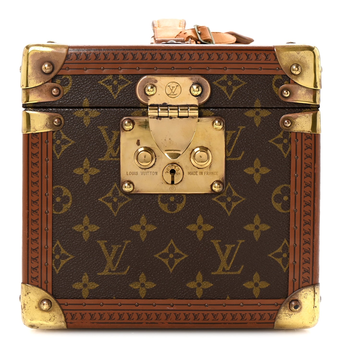 Monogram Boite Flacons Beauty Train Trunk Case