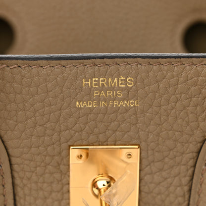 Hermes Togo Birkin 25 Beige Marfa 6 of 11