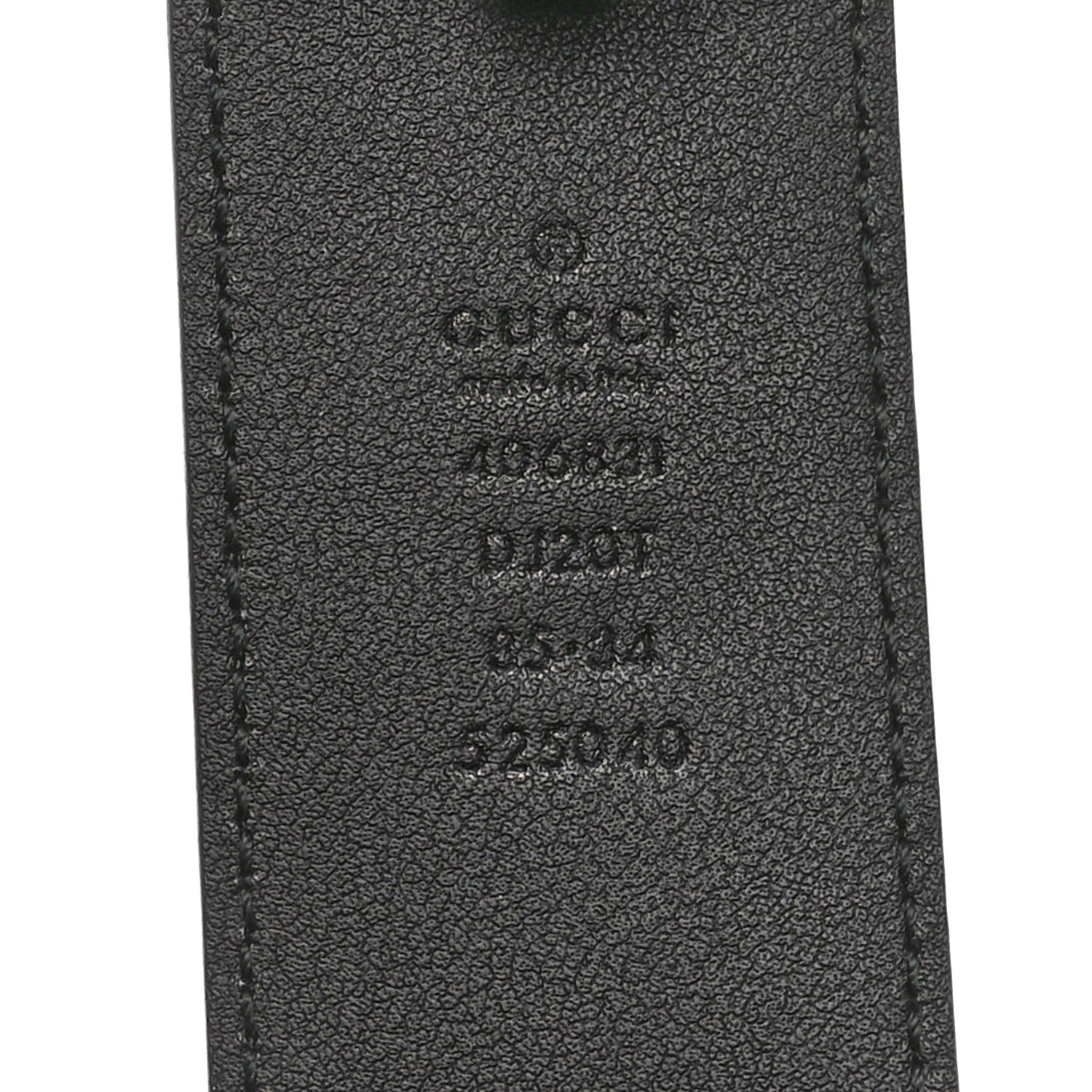 Gucci Calfskin Double G 40mm Belt 85 34 Black 3 of 4