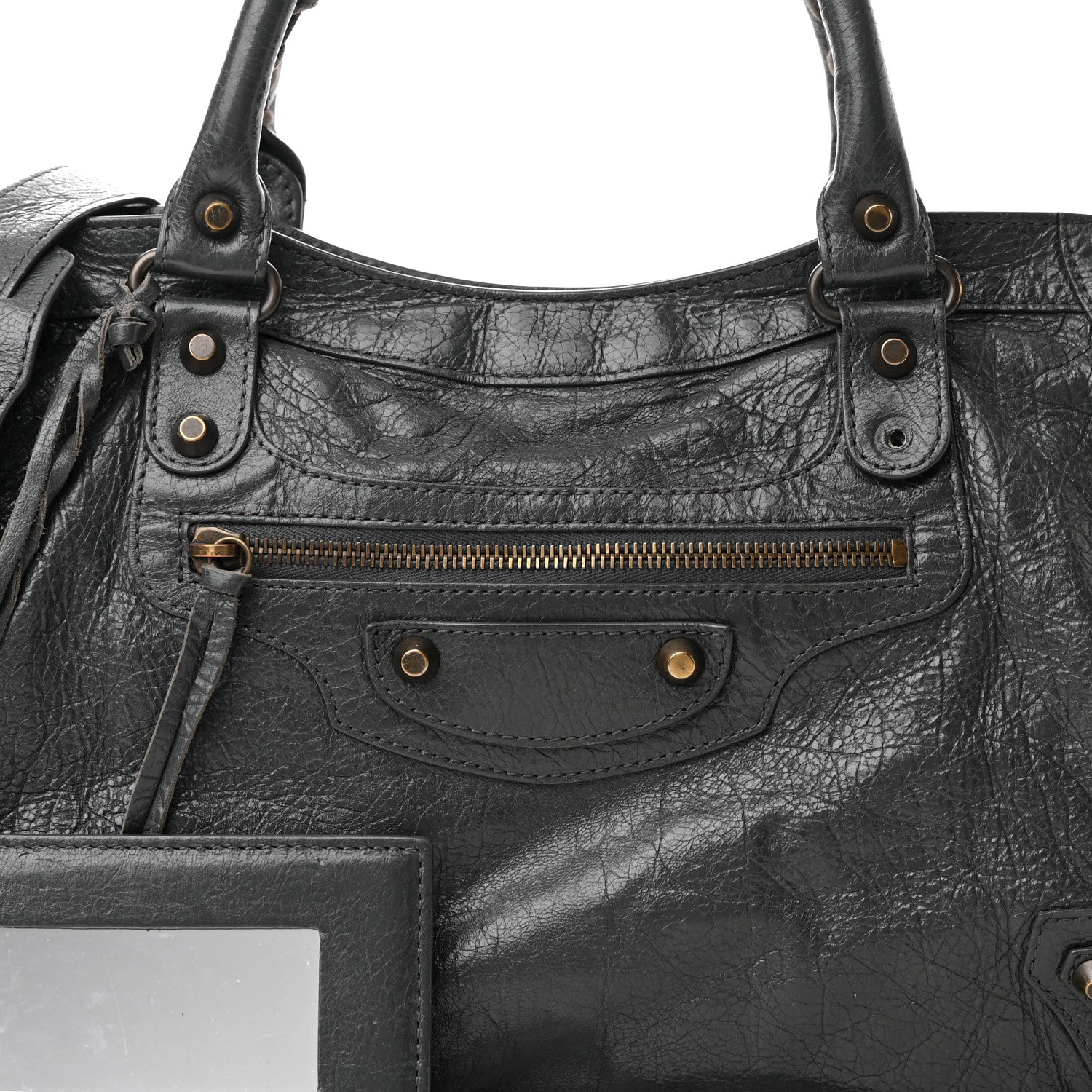 Balenciaga Agneau Classic Hardware City Gris Fossile 8 of 12