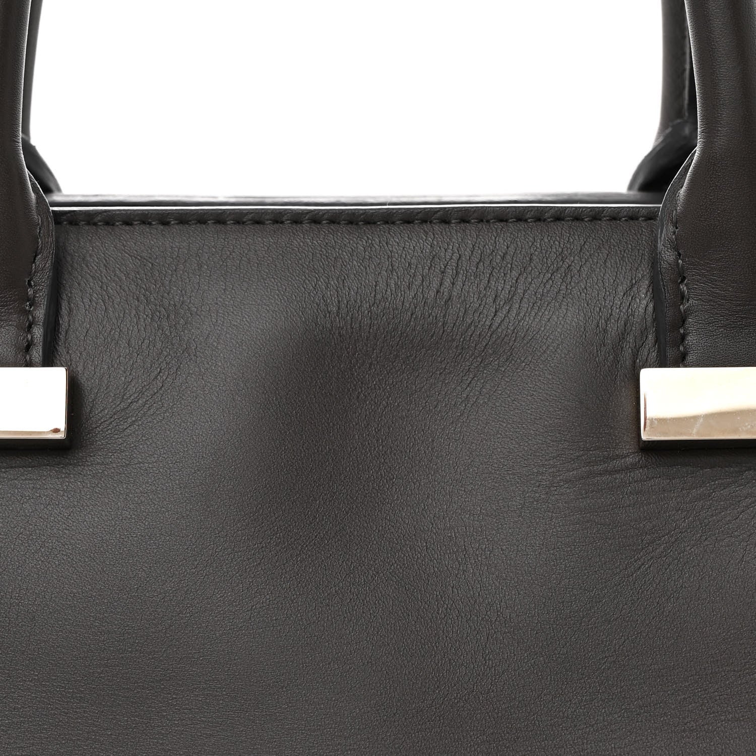 The Row Calfskin Day Luxe Tote Grey 8 of 10