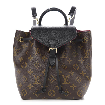 Louis Vuitton Monogram BB Montsouris NM Backpack Black 1 of 10