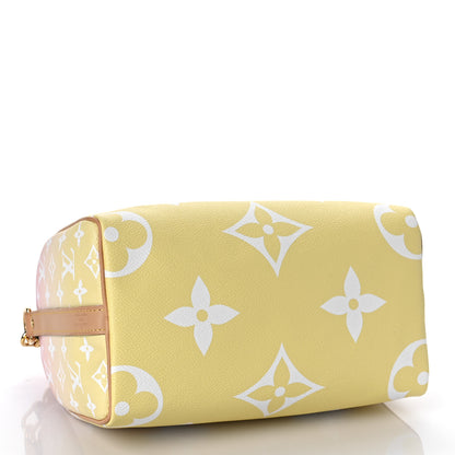 Louis Vuitton Monogram Giant By The Pool Speedy Bandouliere 25 Light Pink 4 of 8
