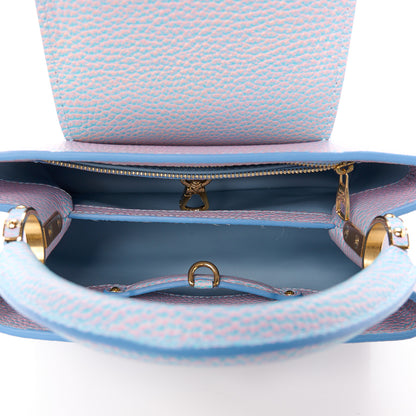 Louis Vuitton Taurillon Summer Stardust Capucines BB Lilas Purple 5 of 9