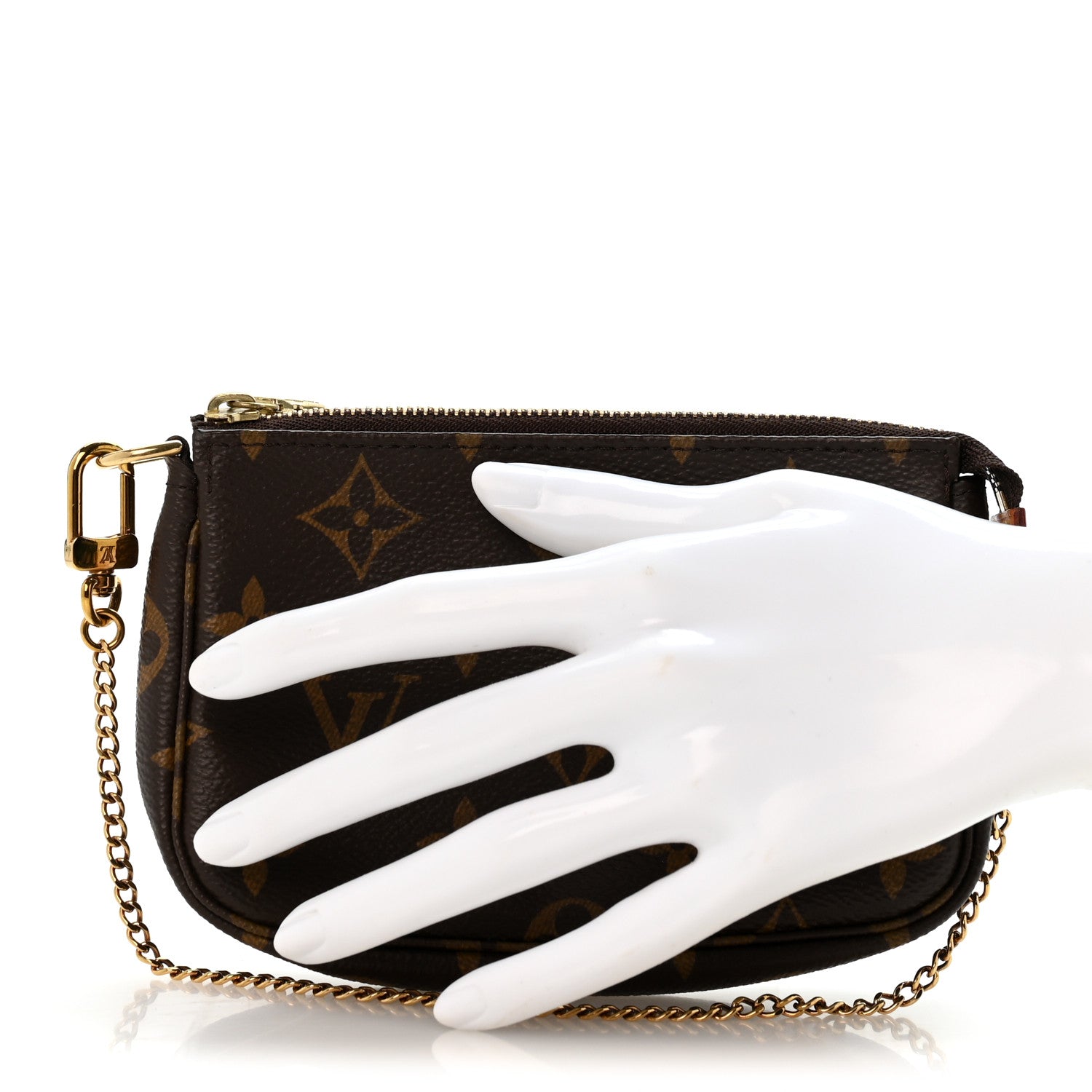 Louis Vuitton Monogram Mini Pochette Accessories 2 of 10