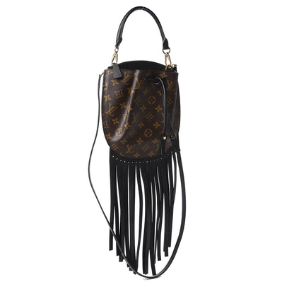Louis Vuitton Monogram Fringed Noe 2 of 9